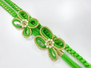 正絹　振袖用　手組帯締め